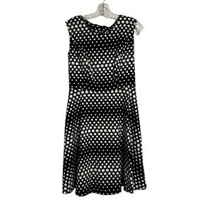 Alyx Dress Black & White Polka Dot Sleeveless Dress Size 6
